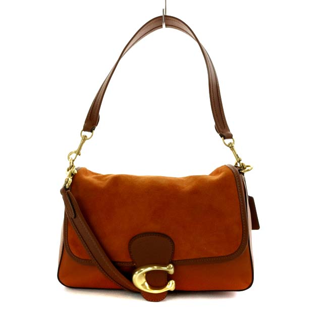 コーチ COACH ショルダー バッグ ハンドバッグ 2way ゴールド金具 