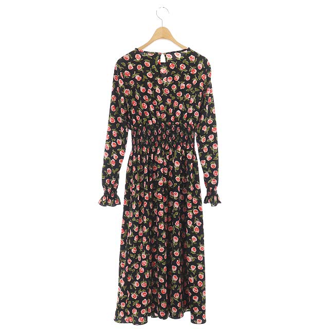 Kate Spade マキシワンピース AN35 ファッション kate spade 花柄マキシワンピース