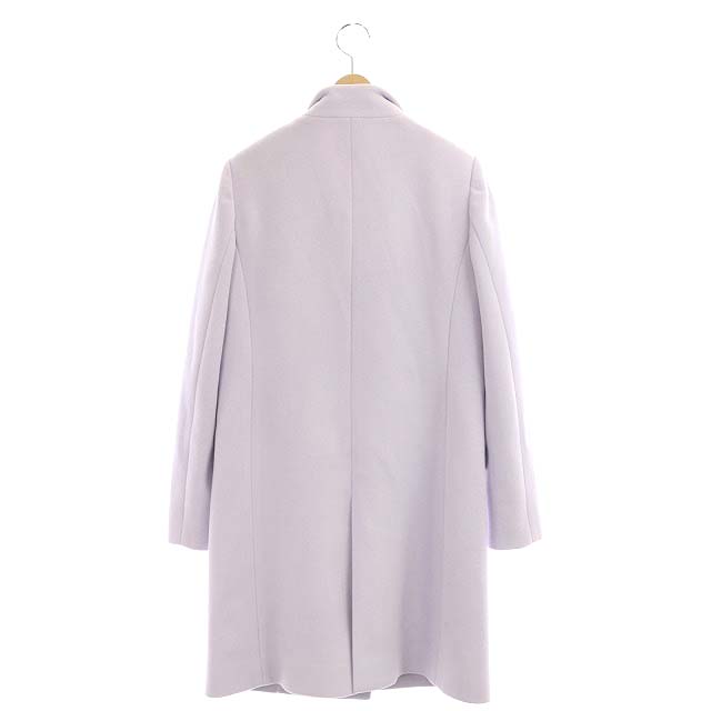 ソブ Sov ダブスタ チェスターコート アウター ロング 36 薄紫 ラベンダー Es Os レディース 170 ベクトルパーク