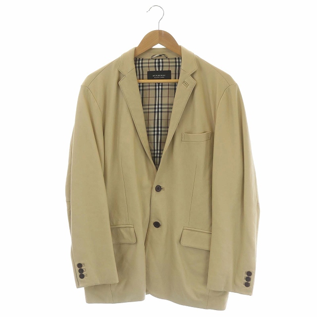 バーバリーブラックレーベル BURBERRY BLACK LABEL 2Bレザージャケット 