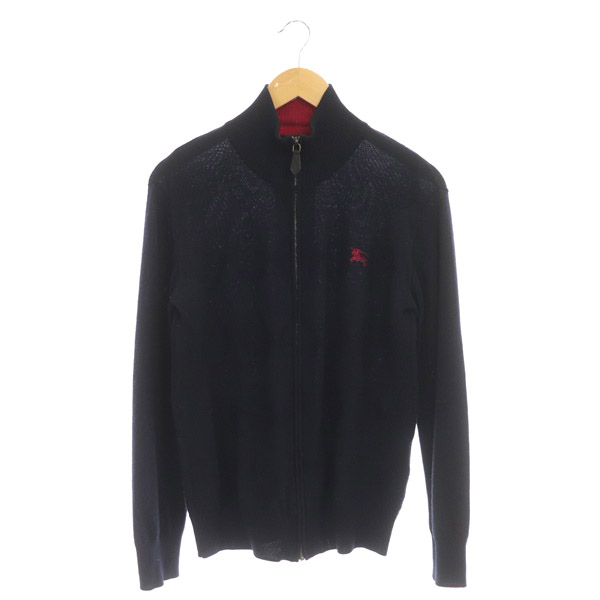 バーバリーブラックレーベル BURBERRY BLACK LABEL アーガイルジップ 