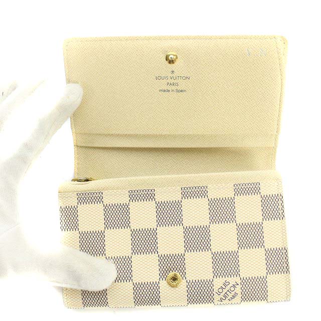ルイヴィトン LOUIS VUITTON ダミエ アズール ポルトフォイユ 