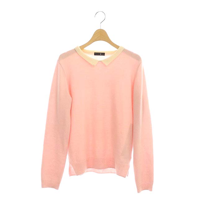 高島屋 Takashimaya デザインカラーカシミヤニット セーター 長袖 L ピンク Hk Os Sh レディース 170 ベクトルパーク