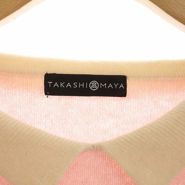 高島屋 Takashimaya デザインカラーカシミヤニット セーター 長袖 L ピンク Hk Os Sh レディース 170 ベクトルパーク