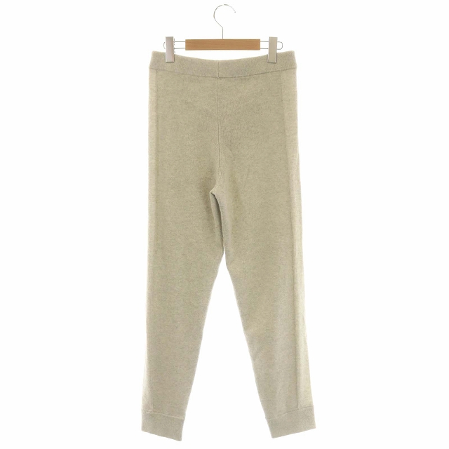 クロエ CHLOE カシミヤニットパンツ ジョガー イージー M グレー /DF  