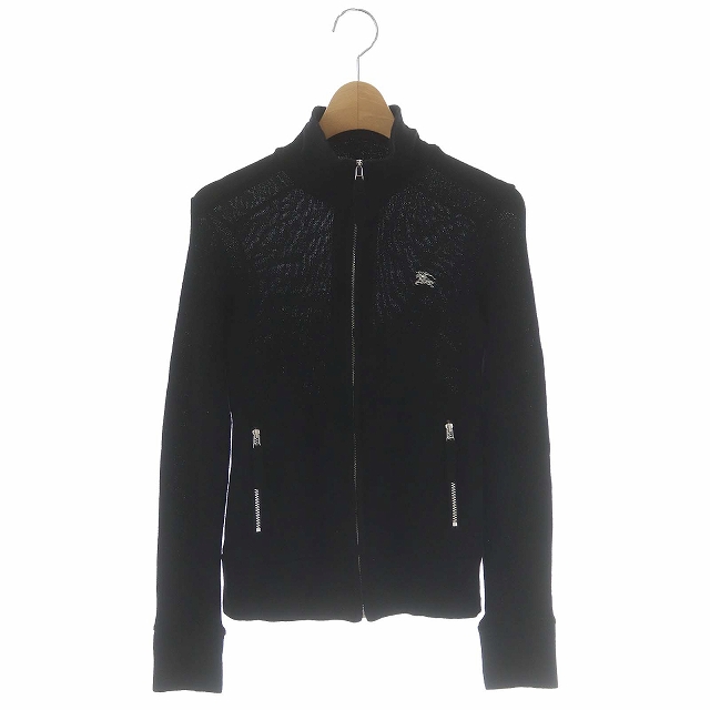 バーバリーブルーレーベル BURBERRY BLUE LABEL ジップアップニット 