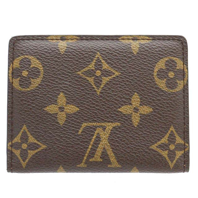 ルイヴィトン LOUIS VUITTON モノグラム ラドロー ダブルホック コイン  