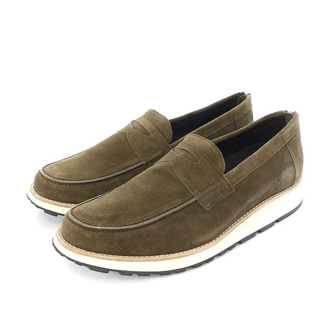 ダブルジェイケイ Wjk ローファースニーカー シューズ スウェード 茶 ブラウン Hz6 Ad メンズ 170 ベクトルパーク