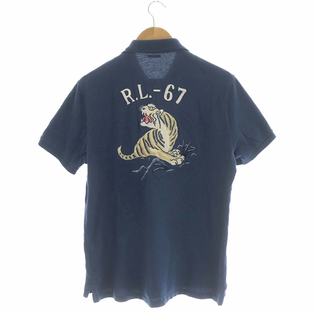 ポロ ラルフローレン POLO RALPH LAUREN ポロシャツ トラ刺繍 ワッペン 