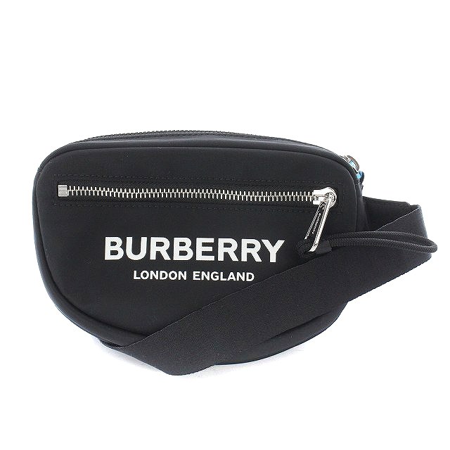 未使用品 バーバリー BURBERRY ML CANNON ベルトバッグ ボディバッグ 