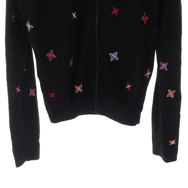 ポールスミス PAUL SMITH PS 刺繍 ジップアップ カーディガン ニット