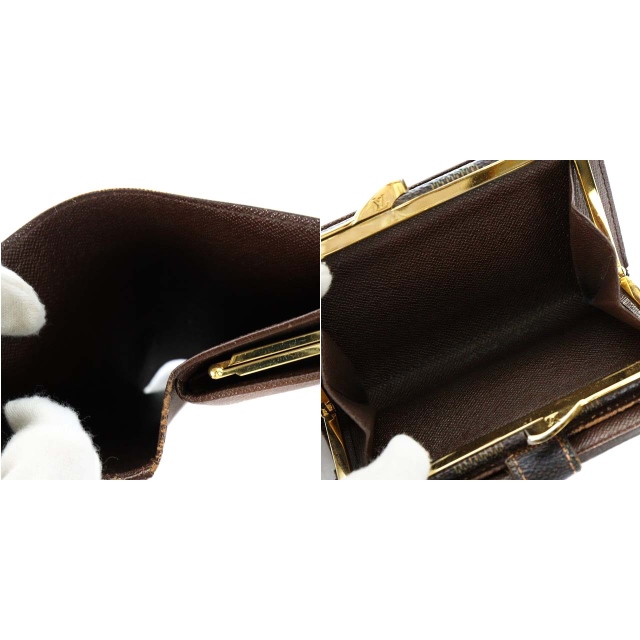 ルイヴィトン LOUIS VUITTON ポルトフォイユ ヴィエノワ ダミエ エベヌ