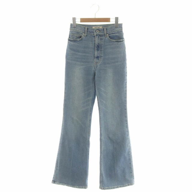 ココディール Coco Deal 21ss パンツ デニム ジーンズ ハイライズ ヴィンテージ フレア 1 青 ブルー Ao Os レディース 170 ベクトルパーク