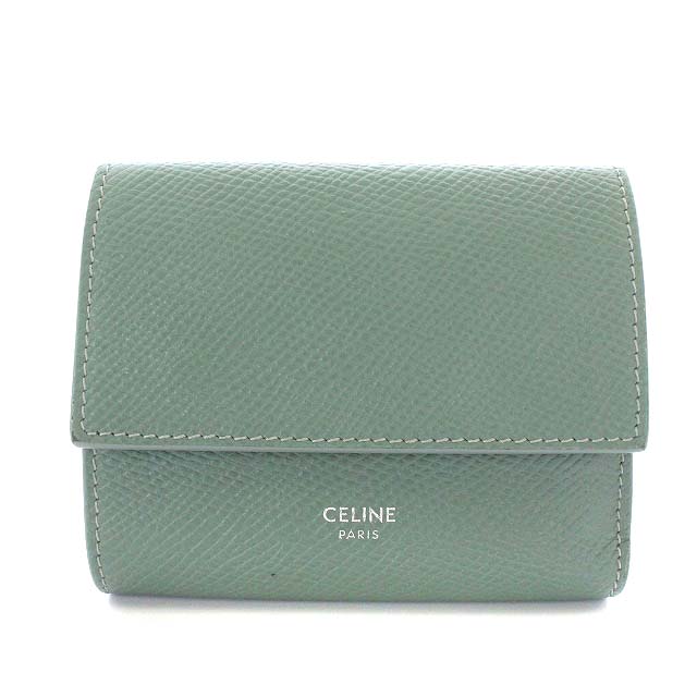 セリーヌ CELINE スモール トリフォールドコンパクトウォレット 財布  