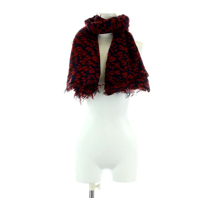 ⭐️良品⭐️ ルイヴィトン M75034 エトール レオパードV ストール ルイヴィトン LOUIS VUITTON エトール レオパード ストール フリンジ