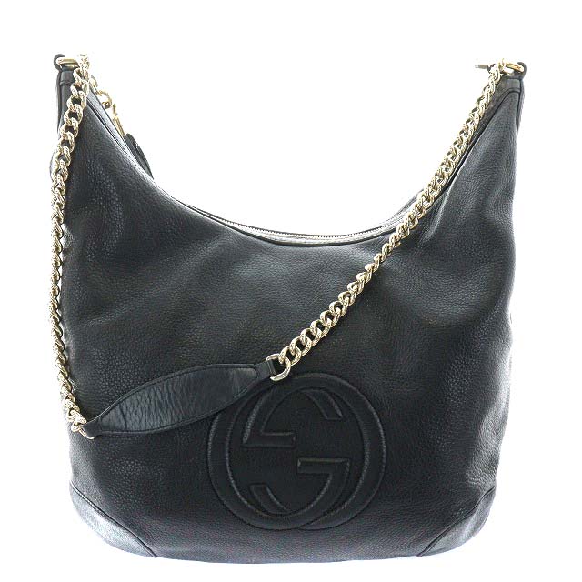 グッチ GUCCI ソーホー インターロッキング チェーン ショルダーバッグ 