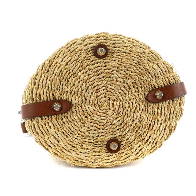 プラダ PRADA 22SS MAIS +VITELLO ラフィアショルダーバッグ