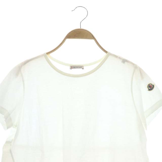 モンクレール MONCLER バックフリル Tシャツ カットソー 半袖 切替  