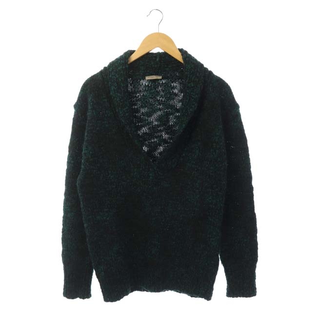 ボッテガヴェネタ BOTTEGA VENETA ショールカラーミックスニット 