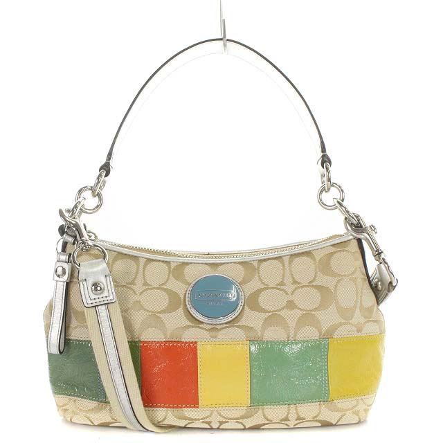 コーチ COACH ハンドバッグ ショルダーバッグ 2way キャンバス  