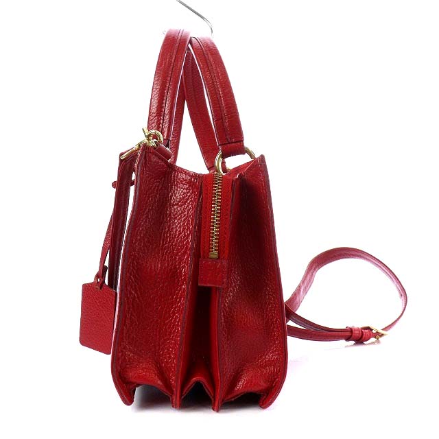 Samantha Thavasa Deluxeショルダーバッグ　レッド　斜め掛け Samantha Thavasa Deluxeショルダーバッグ レッド 斜め掛け