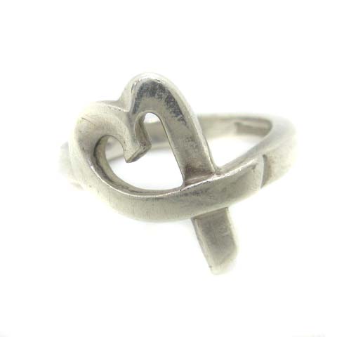 ティファニー ラビングハートリング 7号 シルバー925 指輪 人気 レディ