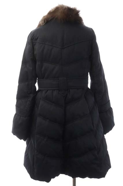 バーバリーブルーレーベル BURBERRY BLUE LABEL ダウンロングコート 