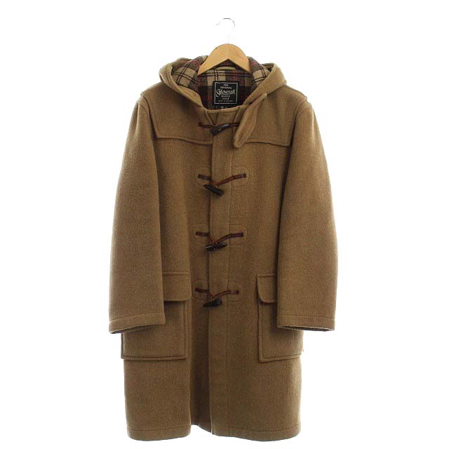 グローバーオール Gloverall ウール ダッフルコート アウター フード ロング 46 キャメル Df Os Ad メンズ 170 ベクトルパーク