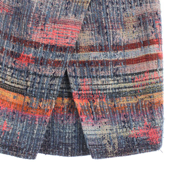 エンポリオアルマーニ EMPORIO ARMANI ツイードスカート ミニ タイト  