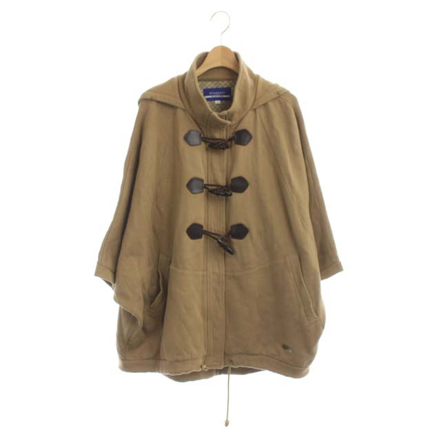 バーバリーブルーレーベル BURBERRY BLUE LABEL ポンチョ コート 