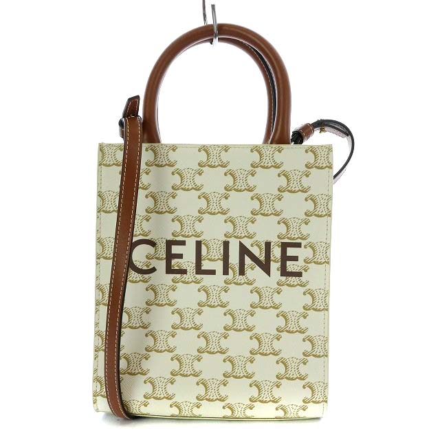 セリーヌ CELINE ミニ バーティカルカバ トリオンフ トートバッグ 