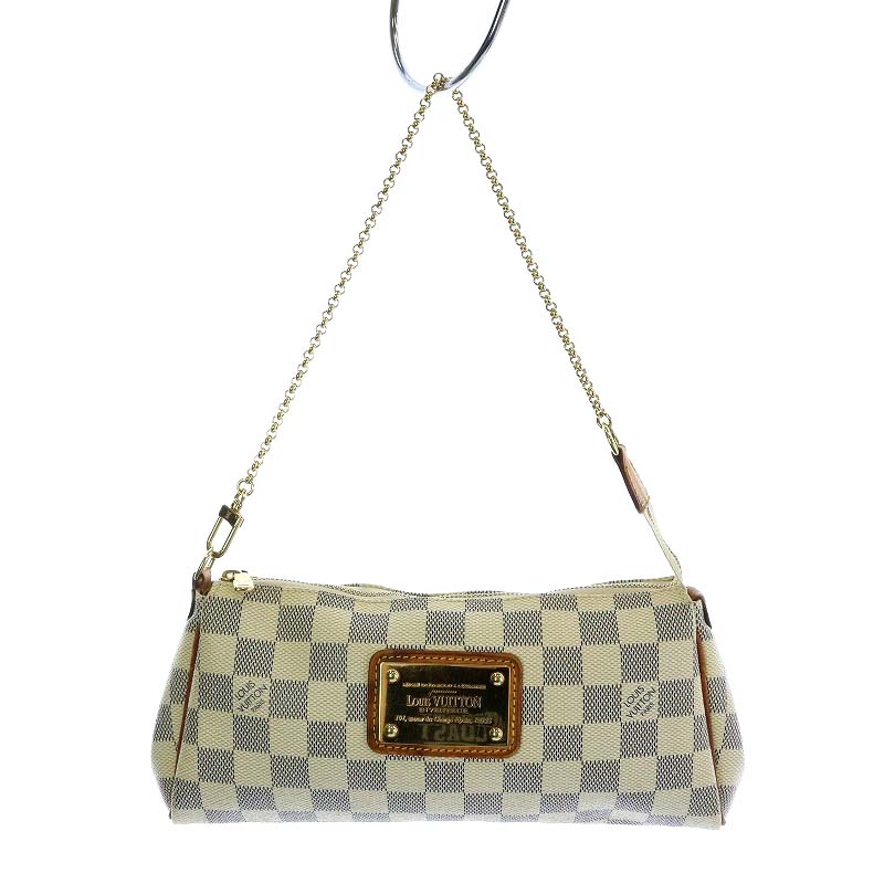 ルイヴィトン LOUIS VUITTON ダミエ アズール エヴァ ハンドバッグ 