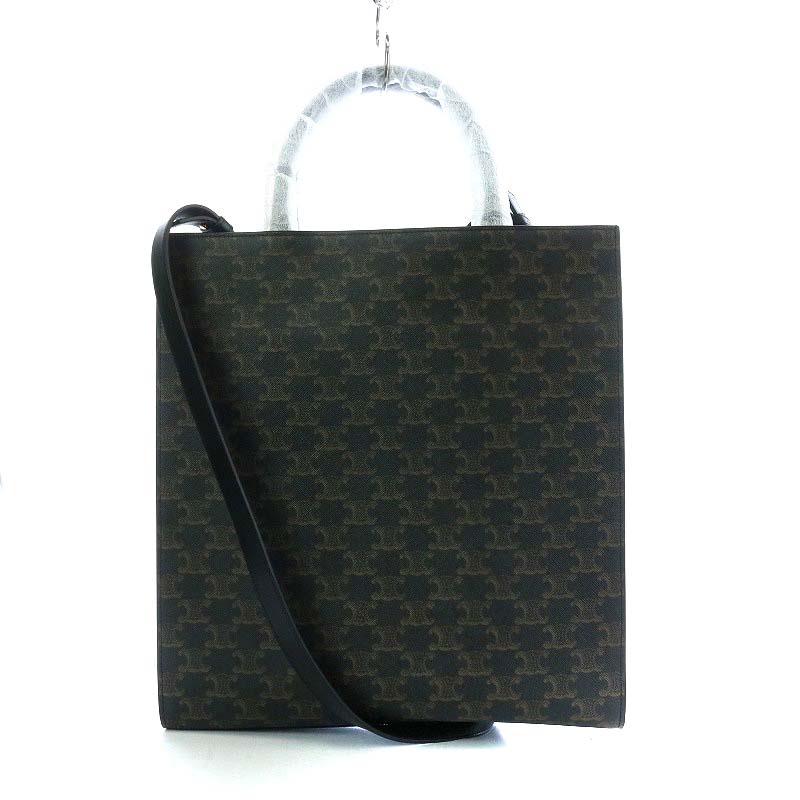 セリーヌ CELINE ミディアム バーティカル カバ トリオンフ トート 