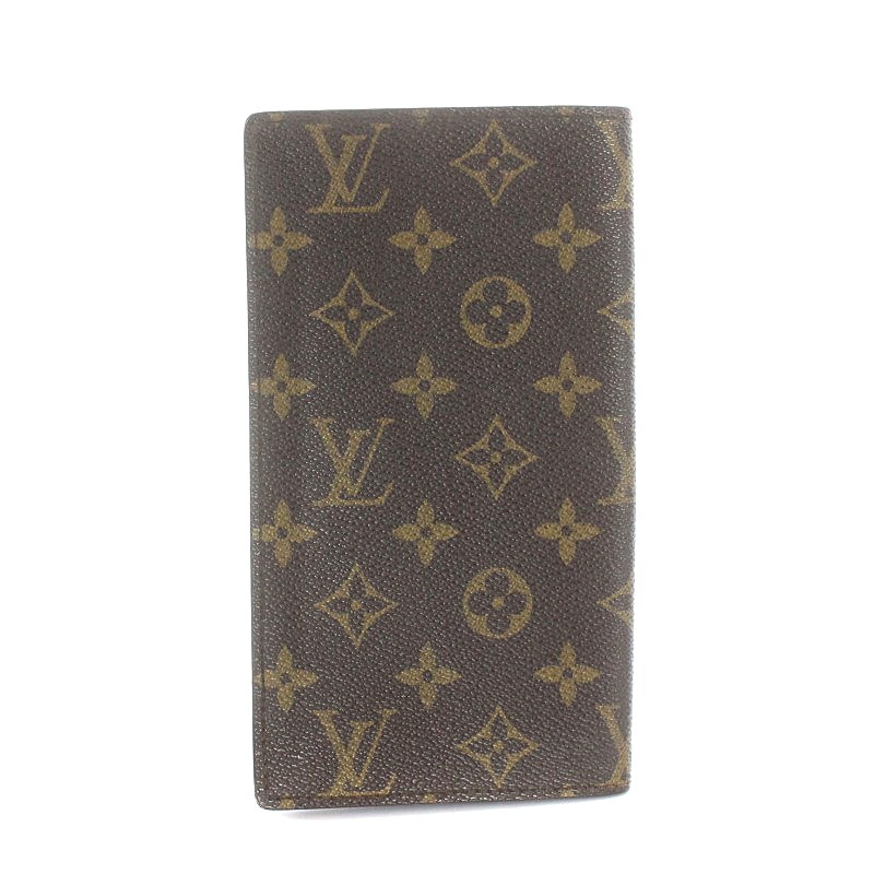 ルイヴィトン LOUIS VUITTON モノグラム ヴィンテージ 長財布 二つ折り  