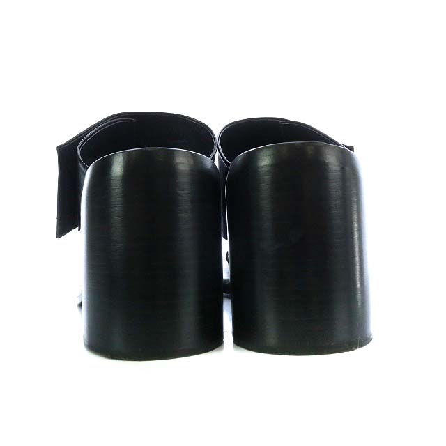 ジルサンダー JIL SANDER サンダル トング チャンキーヒール ベルクロ  