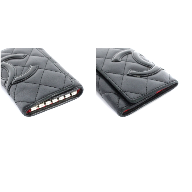 CHANEL シャネルカンボンライン　グレー レザー キーケース　ケース シャネル CHANEL CHANEL キーケース AP0222 B10583 マトラッセ