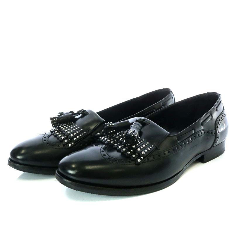 セリーヌ CELINE タッセル付アビンドンスタッズ スリッパ ローファー  