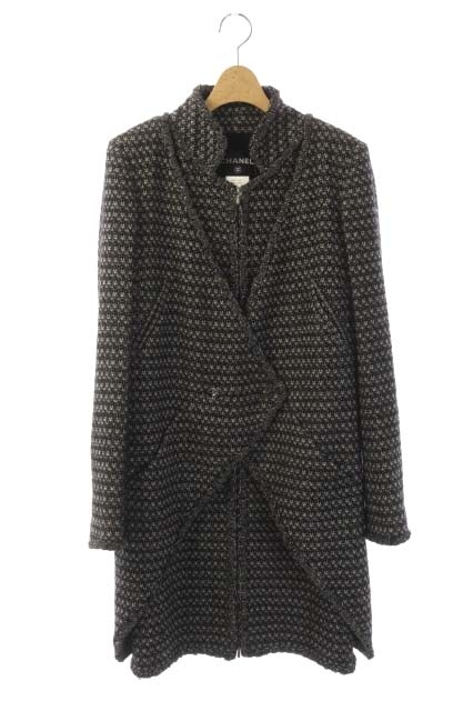 美品 SCAPA スキャパ / ウールアンゴラモヘア ロングダッフルコート ロングコート ウール アンゴラ モヘア（美品 SCAPA スキャパ
