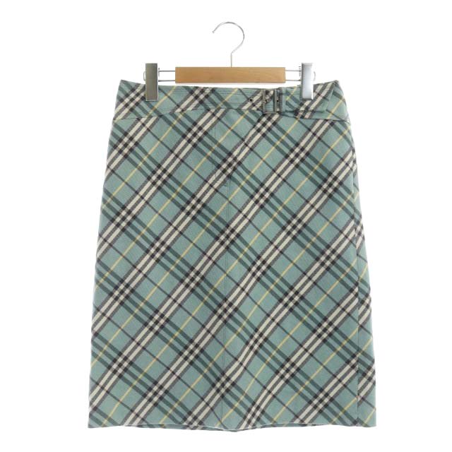 BURBERRY BLUE LABEL チェック柄 タイトスカート サイズ38 BURBERRY