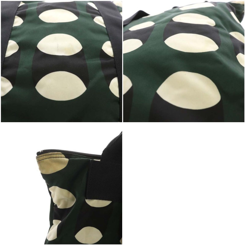 PORTER×MARNI 2WAYリュック総柄 緑 グリーン