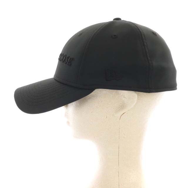 カナダグース ニューエラ キャップ　 NEW ERA 黒 カナダグース×ニューエラ コラボキャップ ブラック - メルカリ