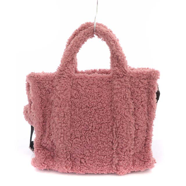 マークジェイコブス MARC JACOBS THE TEDDY SMALL TRAVELER TOTE BAG  