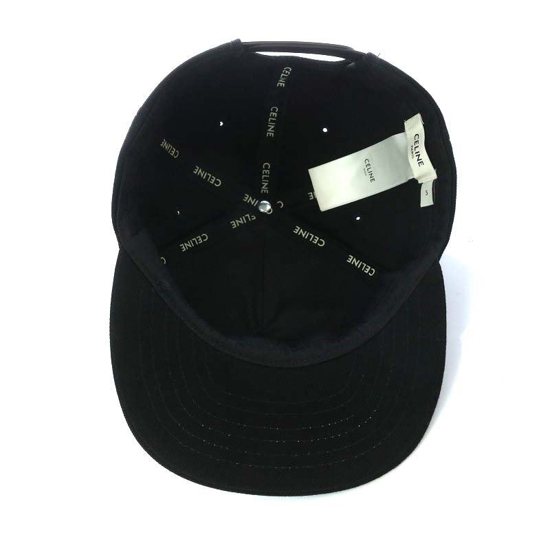セリーヌ CELINE 22SS 帽子 ベースボールキャップ 野球帽 スナップ 