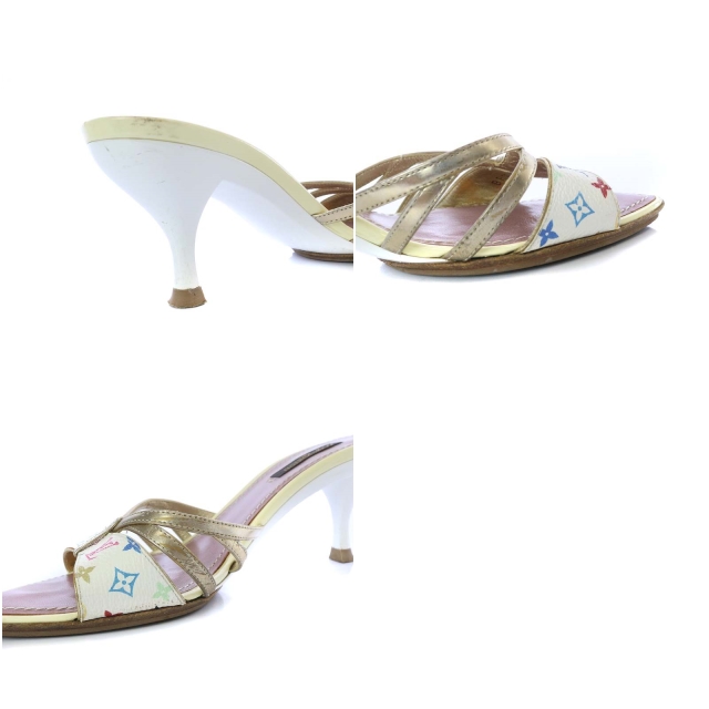 ルイヴィトン LOUIS VUITTON モノグラム マルチカラー サンダル 