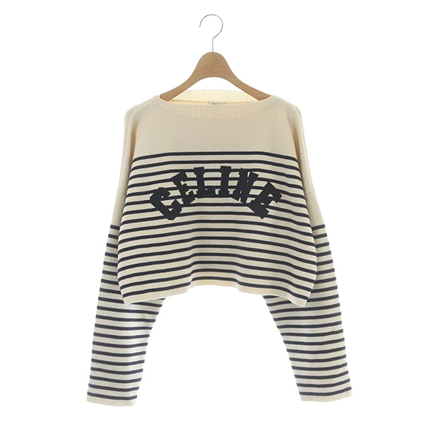 セリーヌ CELINE エディ スリマン Hedi Slimane 22SS STRIPED KNIT 