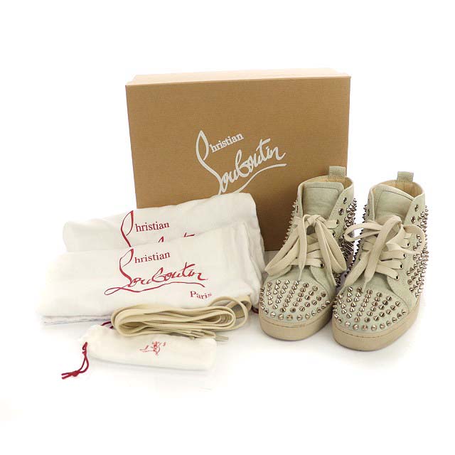 クリスチャンルブタン Christian louboutin LOUIS SPIKES スタッズ  