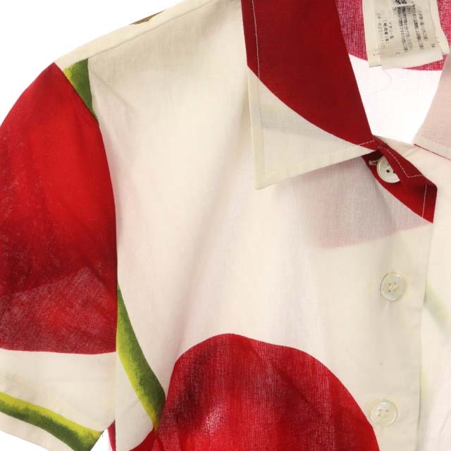 ディー&ジー ドルガバ ドルチェ&ガッバーナ D&G チェリー柄 半袖シャツ  