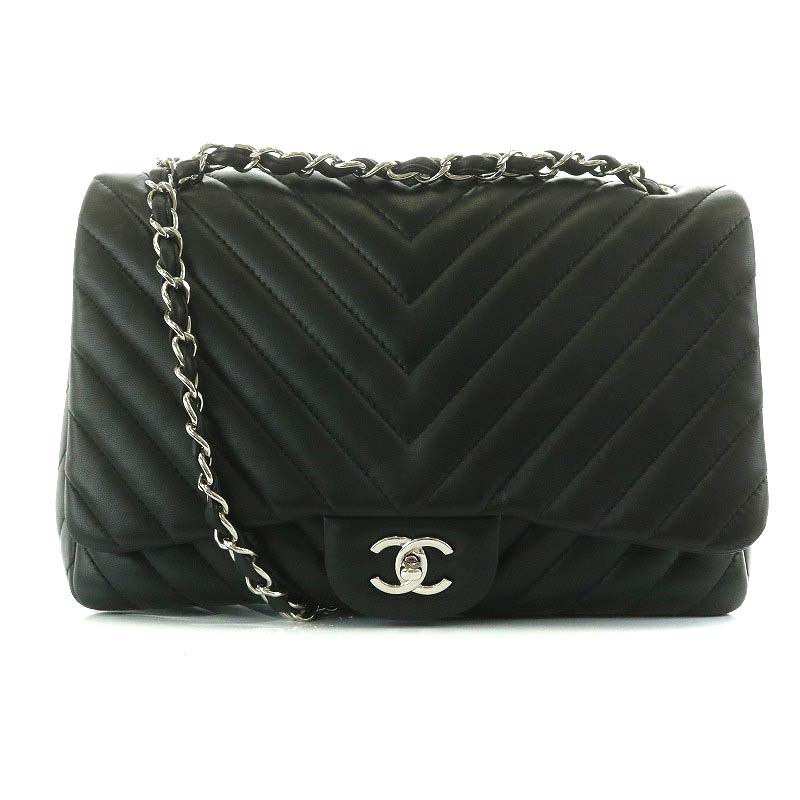 CHANEL 黒 ビンテージバック