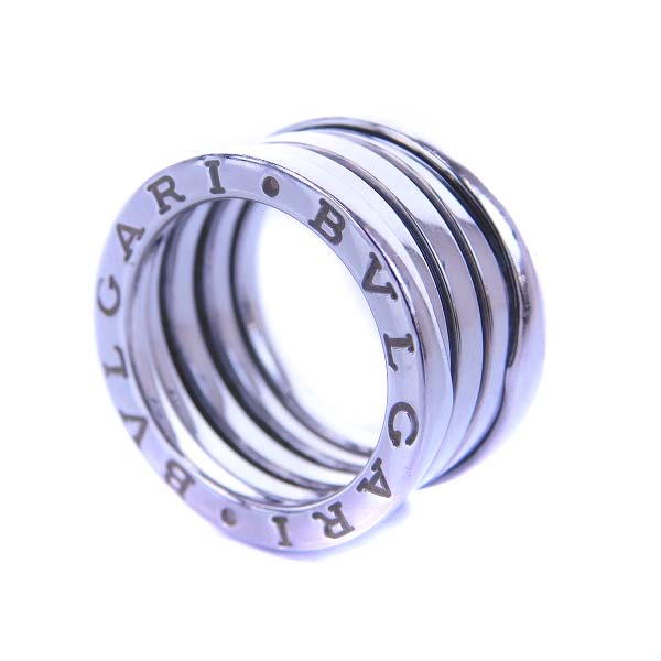 ブルガリ BVLGARI ビーゼロワン リング 3バンド 指リング 750 K18 49 9  