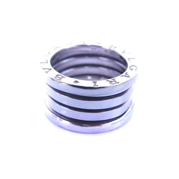 ブルガリ BVLGARI ビーゼロワン リング 3バンド 指リング 750 K18 49 9  